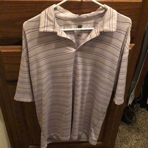 Unisex Purple Nike Golf Polo Size Large